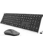 [値下げ可]I５Core搭載のデスクトップPC（光るマウス、キーボード付き） Amazon | Arteck 2.4G無線ワイヤレス キーボード マウス セット 軽量